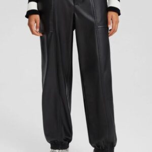 Bershka Suni Deri Jogger Pantolon ABBRS0043