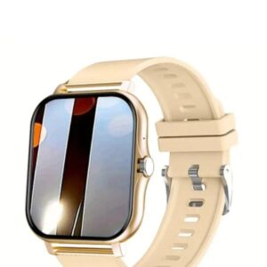 Allbucks Unisex Köşeli Gold Smart Akıllı Saat ABWSM0001