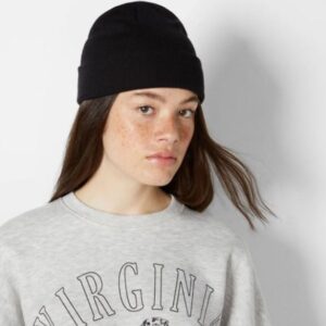 Bershka Siyah Örgü Bere ABBRS0069-1