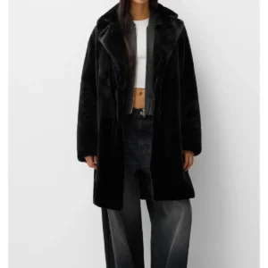 Bershka Midi Boy Suni Kürk Kaban ABBRS1008