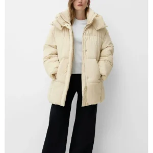 Bershka Midi Boy Kapüşonlu Mont Kaban ABBRS1199