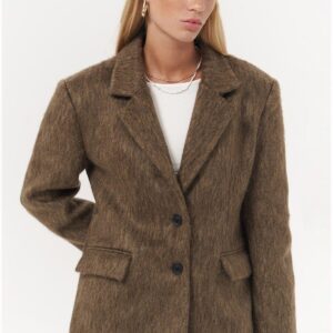 Mai Collection Monday Kahve Dar Kesim Blazer ABMAİ0015