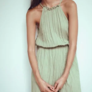 Zara Buruşuk Efektli Rustik Tulum ABZRA1532