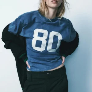 Zara Yıkanmış Efektli T-shirt ABZRA7222