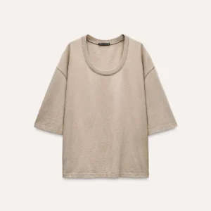 Zara Oversize Pamuk T-shirt ABZRA9333