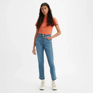 Levi's Wedgie Straight Kadın Jean Pantolon - Turned On Me 124950 - 25 x 28 ABLVS0001