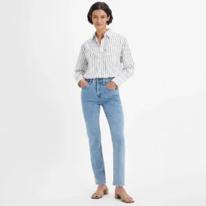 Levi's 724 High Rise Straight Kadın Jean Pantolon - Middle Course 124390 25 * 28 ABLVS0002