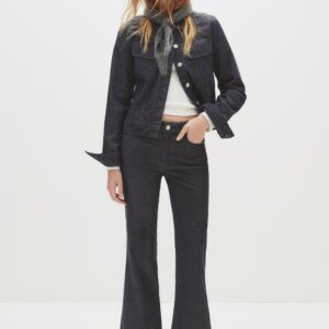 Pull & Bear Mikro Kadife Paçaları Genişleyen Pantolon ABPNB3807
